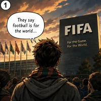 The index Comic image with the caption: A Letter from Europe: Dear FIFA, We've Had Enough