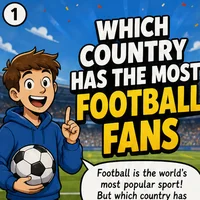 The index Comic image with the caption: Which Country Has the Most Football Fans