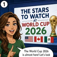 The index Comic image with the caption: The Stars to Watch at World Cup 2026